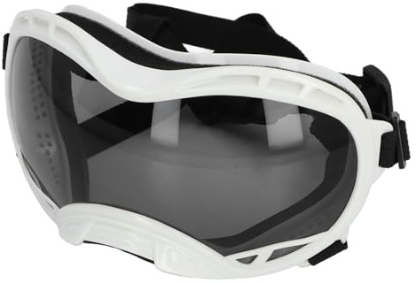 Hunde Sonnenbrille, Winddichte Gläser für Große Hunde mit Weichem und Komfortables PC -Material, Einstellbarem Riemen, Idealer Augenschutz und Modezubehör. Großartig für Ihr