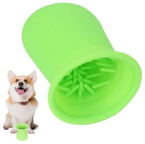 Pfotenreiniger für Hunde – Pfotenreiniger für Hunde, weicher und bequemer Pfotenreiniger für Reisen, Zuhause, Camping, Spaziergänge