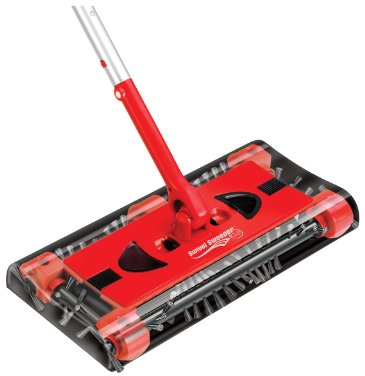 Swivel Cordless Floor and Carpet Sweeper