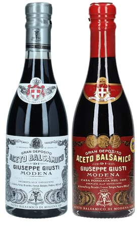 Giuseppe Giusti 6 & 12 Jahre Balsamico, 2 x 250ml