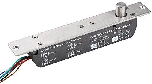 UHPPOTE Serrure de gâche électrique W/ Force de maintien 2000kg Fail secure temps de signal & fil d'ouvert