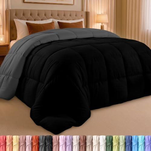 Utopia - Edredón para Cama - Edredón Acolchado con pestañas en Las Esquinas - Edredón Alternativo con Costuras Formando Cuadrados