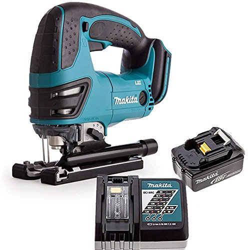 Makita DJV180Z 18V Cordless Li-ion Jigsaw with 1 x 5Ah BL1850 Battery & Charger