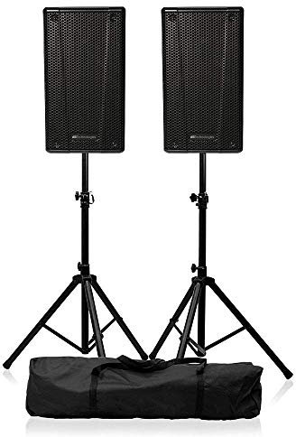 dB Technologies B-HYPE 8 Active Speaker Sound System Monitor DJ Pair Bundle