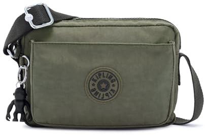 Kipling ABANU Kleine Umhängetasche, Green Moss (Grün)