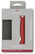 Victorinox Swiss Classic, Tafelmesser und Schneidebrett, 2-teilig, Picknick, Extra Scharfe Klinge, Wellenschliff, 11 cm, Rostfreier Stahl, rot
