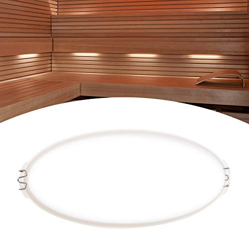 Fockety Luce per Sauna a Prova di Esplosione, Lampada per Sauna, Stanza per Sauna Anti-Polvere ad Alta Temperatura Uso della Stanza del Flusso di Sudore Casa per Uso Bagno