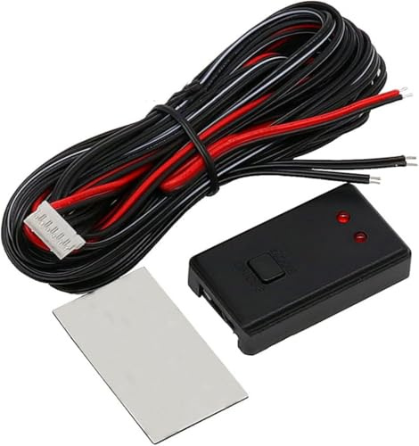 VOANZO LED Daytime Running Lights Controller Module 2 Way 10 Mode LED Strobe Lights Controller for Motorcycles Cars Trucks