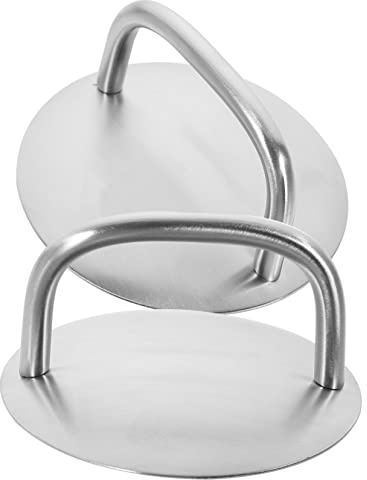 RORPOIR 2pcs Stainless Steel Sturdy Pan Lid Knobs Replacement Handles for Soup Pot Lid and Milk Pot with Friction Resistance and Smooth Surface, Compact Design Suitable for Kitchen Use