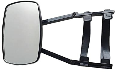 Specchio Specchietto Specchio Retrovisore per Camper Roulotte Punto Cieco Camion Retrovisore Angolo Regolabile Rimorchio Clip Traino Prolunga in Vetro Specchietti Laterali Sicurezza Auto