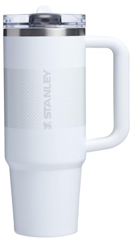STANLEY Quencher ProTour Flip Straw Tumbler with Leakproof Lid 30 oz | Built-In Straw and Handle | Cup Holder Compatible for Travel | Insulated Stainless Steel Cup | BPA-Free | Frost Fade