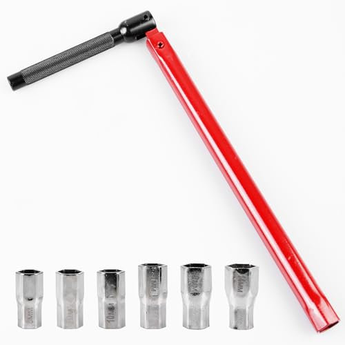 GOMETY 7 llaves de tuerca de grifo, llave de grifo de 8 a 14 mm, para el desmontaje y montaje de válvulas de grifo en cocina, baño y baño, así como para aflojar