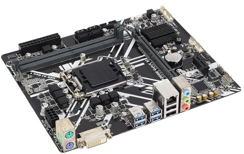 B360M D2VX SI Motherboard con DDR4x2 Dimm Pci E 3.0, Supporta LGA 1151 per il Core per i Processori CPU Celeron, Progettati per Applicazioni Domestiche, di Progettazione E di Gioco