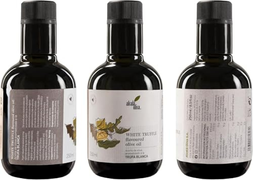 ALCALA OLIVA Aceite de Oliva Aromatizado a la Trufa 250ml | Sabor Exclusivo, Intenso y Refinado | Ideal para Cocina Gourmet, Pastas, Risottos y Regalos Especiales