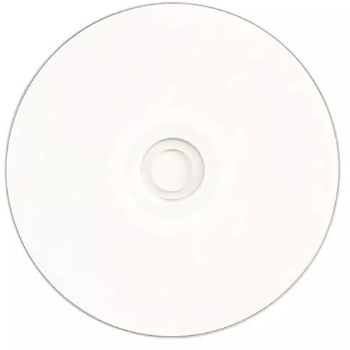 CD-R Rohlinge 52x Geschwindigkeit Full Face Inkjet bedruckbar Grade A Medien 100 Stück