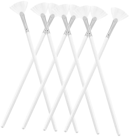 HONMEET 8 Stück Maskenpinsel Nylon Bürste für Gesichtsmaske Präzises Auftragen für Beauty Salon