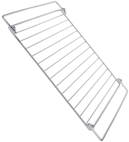 Abaodam Teleskop Grillrost aus Edelstahl 350-415mm Hitzebeständig und Pflegeleicht Elektro Ofen Grillgitter für Backen und Grillen im Freien
