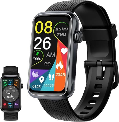 Motast Smartwatch Herren Damen,2026 1,57 HD Smart Watch Fitness-Tracker | Fitnessuhr Damen Bluetooth-5.4-Anrufe,IP68 Wasserdicht Sportuhr,123+ Sportmodi,Schrittzähler/Herzfrequenz/SpO2/Schlafmonitor