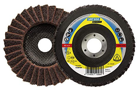 278497 SMT 800 Lot de 5 disques abrasifs non tissés 115 x 22 mm 23 mm