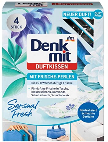 Denkmit Duftkissen mit Frische Perlen Wäschetraum (4St)