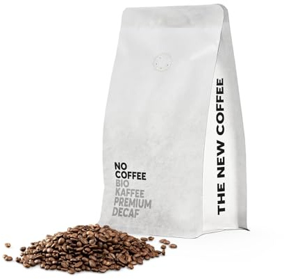 No Coffee® – Premium Decaf Coffee Bio (ganze Bohnen ohne Koffein, 1kg) | Mit Wasser entkoffeinierte Kaffeebohnen | Koffeinfreier Kaffee schmeckt wie dein Lieblingskaffee | Kaffeebohnen koffeinfrei
