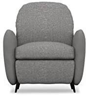 COMFORTLY Ersatzbezug für Sessel, Liegestuhl, handgefertigt, kompatibel mit EKOLSUND Stuhl-Liegestuhl, strapazierfähig – Anthrazit