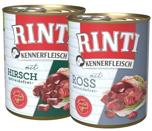 Rinti Kennerfleisch Multipack Ross & Hirsch 24 x 800 g
