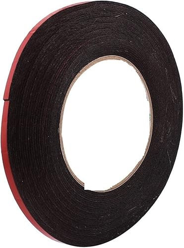 ThraKi Bandes adhésives, Ruban Double Face pour Le Corps, 5MM de Largeur 10M de Longueur 1MM d'épaisseur Double Face