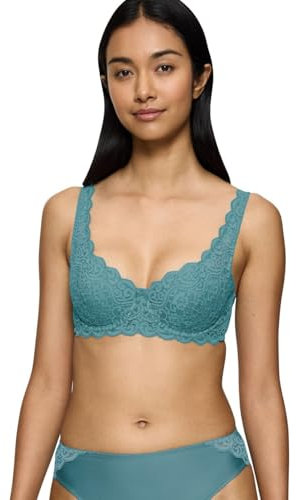 Triumph Women's Amourette Bra, Quiet Turquoise, 34DD