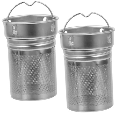 COLLBATH 2 Unidades Infusor de Té Colador para Té de Sueltas Malla Fina, Acero Inoxidable 304, Adecuado para Botellas Térmicas y Múltiples Ocasiones