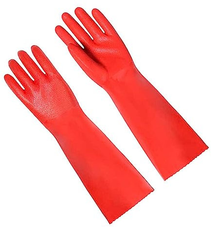 Healvian Non-slip Thicken Gloves for Dishwashing Kitchen Cleaning Housework Heat Comfortable Chef Gloves