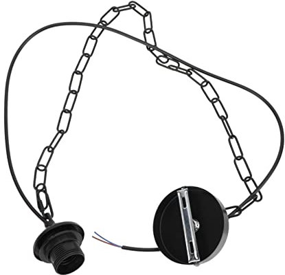 ORFOFE Vintage Lampe Kopf Halter Deckenlampe Hängend Eisen Kette Lichtzubehör Lampendekor-accessoire Diy-lampenzubehör Lampenkopfkette Lampenkette