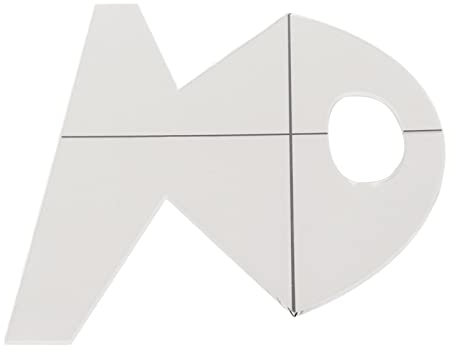 Acouto Schüssel-Cosy-Schablone, 25,4 cm, Transparent, Glättende Acryl-Korb-Taschen-Schablone für Zuhause, Nähen, Heimwerken