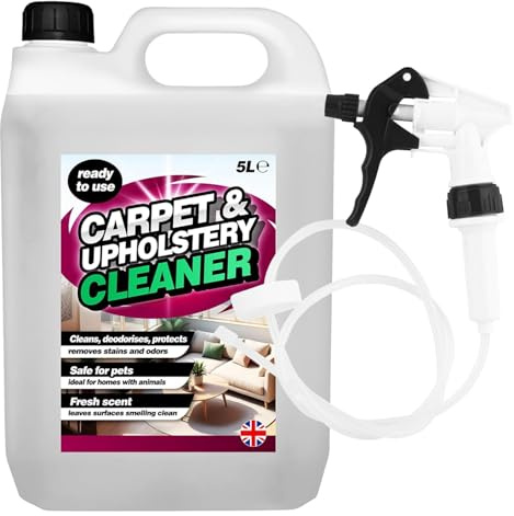 5L Carpet & Upholstery Cleaner Ideal For Homes With Animals Complete With Hose Trigger (1)