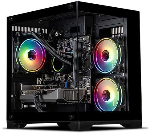SCAN Aurum Liquid Cooled Gaming PC | RTX 5070 12GB | Ryzen 5 8400F 6-Core | 16GB DDR5 RAM | 1TB M.2 SSD | Dynamic RGB Lighting | WiFi | Streaming Ready | Windows 11