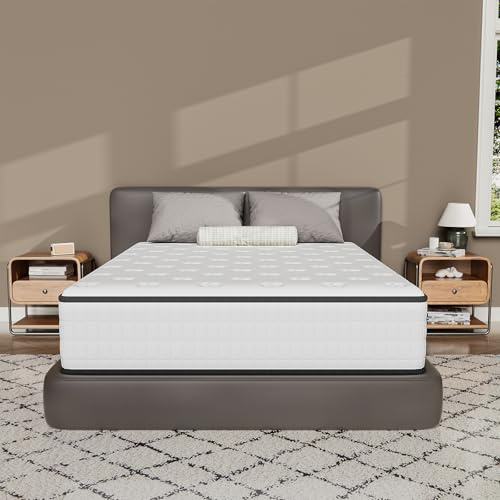 DEWINNER Matelas 180x200,Mousse 30 cm et Mousse A Mémoire Matelas,Parfait Soutien Haute Resilience Ultra Respirante,réversible à Deux Faces entièrement utilisables