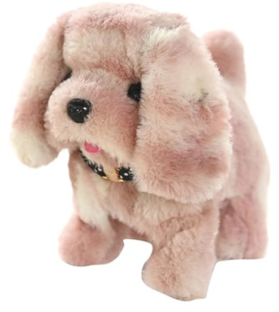 Cane robot di peluche, cane parlante che cammina - Giocattolo robot farcito | Giocattolo farcito interattivo, giocattolo da passeggio animato realistico adorabile per le vacanze di compleanno