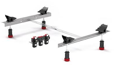 Mepa Badewannenfuß WS Plus inkl. Wannenanker für Stahlbadewanne