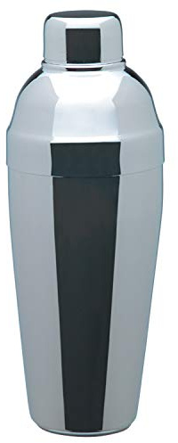 Piazza 475250 3-delad stålskakare, 500 ml kapacitet