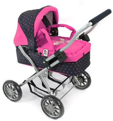 Bayer Chic 2000 555 12 – Manta Carro Smarty, Puntos, Azul/Rosa