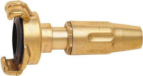 Geka 8084K Spritzdüse 1 Zoll leicht mit Kupplung, Gold, 18 x 8 x 13 cm