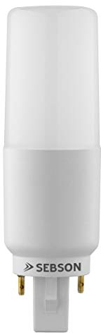 SEBSON LED Lampe G24 neutralweiß 7W, ersetzt 50W Glühlampe, 660 Lumen, G24d Unsiversal-Sockel (G24d-1, G24d-2, G24d-3), LED Leuchtmittel 220°