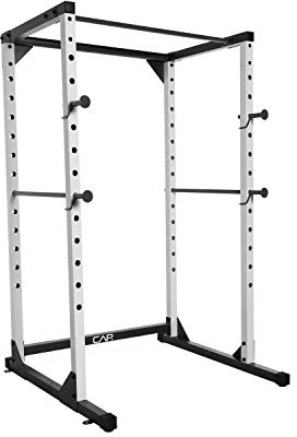cap Barbell Full Cage Power Rack, 6 Piedi, Bianco