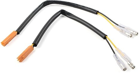 FSFY Motorrad-Blinker-Kabel-Stecker-Adapter, Blinker-Teil-Stecker-Stecker-Verbindungskabel für HONDA CB125R, CB150R, CB300F, CB300R, CB400F, CB400X, CB500F, CB500X, 2 Stück