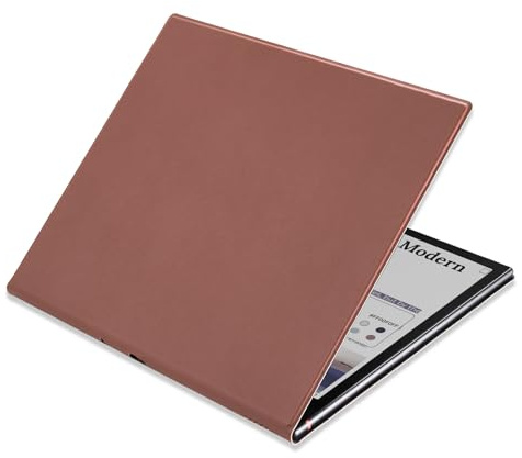 BOZHUORUI Custodia per Boox Note Air 4C (2024) e Boox Note Air3 C/Air3 B/N Tablet (2023) da 10,3, custodia magnetica sottile e leggera con funzione di accensione/spegnimento automatico (marrone)