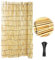 Brise-Vue en Roseau Naturel - Clôture De Jardin Durable, Protection Solaire, Canisse Bambou pour Cour, Balcon, Décoration De Parasol (60x200cm)