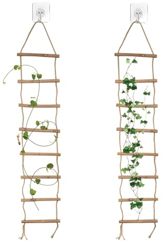 2 Sets Treillis de Jardin pour Plantes Grimpantes Support pour Plantes grimpantes Tuteur pour Plantes grimpantes 15x90 cm