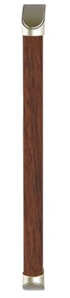 LIXSAZSE Robuster Haltegriff aus Holz – zuverlässige Hilfe für den täglichen Gebrauch im Badezimmer. Haltegriff aus Holz für das Badezimmer. Haltegriffe aus Holz, dunkles Walnussholz, 50cm
