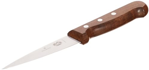 Victorinox Rosewood Couteau à piquer, avec Manche en Bois, Lame Droite, Inoxydable, Acier Inoxydable, va au Lave-Vaisselle