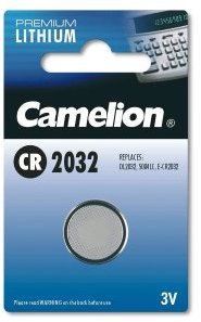 CAMELION Lot de 12 Blisters de 1 pile CR2032 Sans mercure